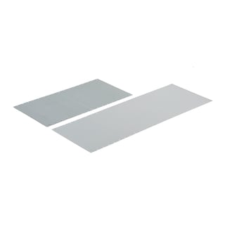 Päätylevy varastohyllyyn MIX, 2100x500 mm, galvanoitu