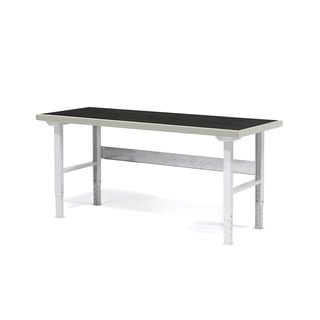 Arbejdsbord med beskyttelsesmåtte ROBUST, 2000x800 mm