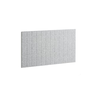 Väggabsorbent SPLIT, 1200x600mm, ljusgrå