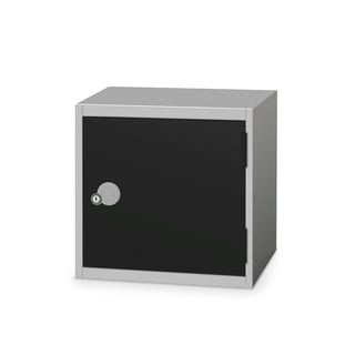 Cube locker, 450x450x450 mm, black