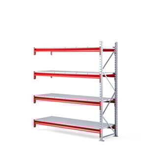 Laoriiul TOUGH, 4 metalltasandit, lisaosa, 2000 x 1800 x 600 mm