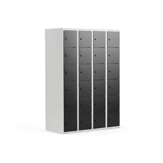 6 vrata po visini CLASSIC, 4 jedinice, 1740x1200x550 mm, crna