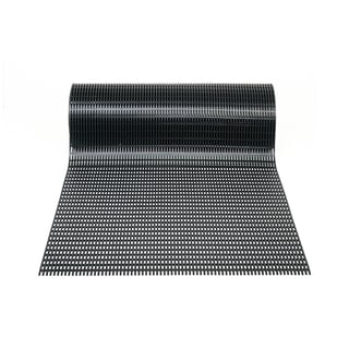 Industrial anti-slip mat CHANNEL, 1000 mm x 10 m, black