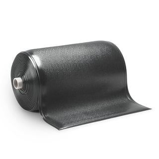 Premium anti-fatigue mat ORTHOMAT®, 900 mm x 18.3 m, black