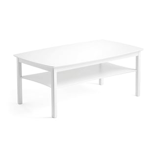 Coffee table MARATHON, 1350x800 mm, white