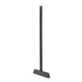 Dvostruki stub za police za duge materijale, sa stopom, 2500 mm