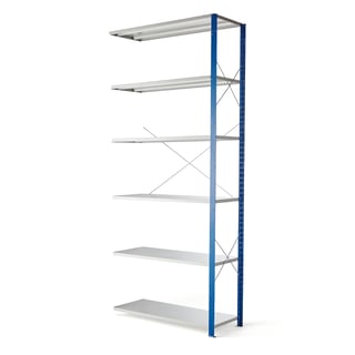Shelving MIX, add-on section, 3000x1305x400 mm