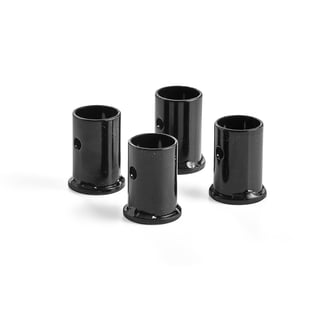 Floor bracket for bench AURORA, black