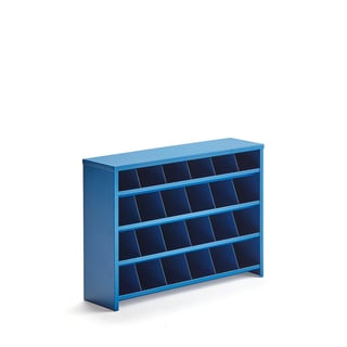 Poldilaegas, 560 x 800 x 220 mm, 24 lahtrit, sinine