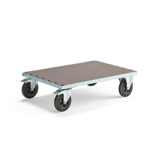 Kolica s platformom, s kočnicama, 700x1000 mm