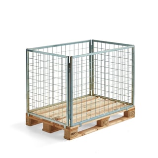 Pallecontainer VOLUME, L1200 B800 H800 mm