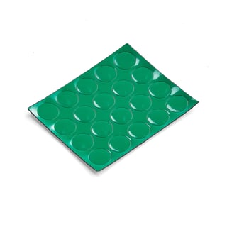 Magnetische Punkte, grün