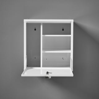 Medicijnkast CURE, 1 deur, elektronisch codeslot, 400 x 380 x 285 mm