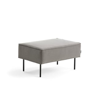 Ottoman COPENHAGEN PLUS, fabric, taupe
