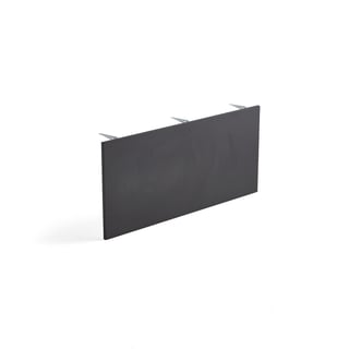 Priekšējais panelis galdam QBUS, 1200x500mm, melns