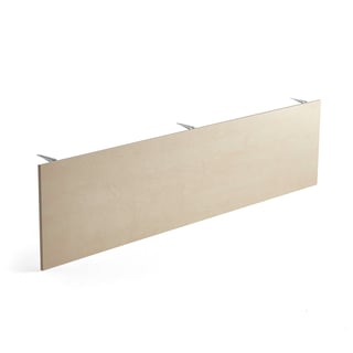 Insynsskydd QBUS, 2000x500 mm, björk