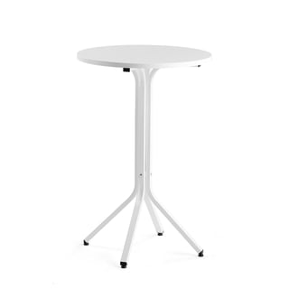 Miza VARIOUS, Ø700x1050 mm, bela, bela