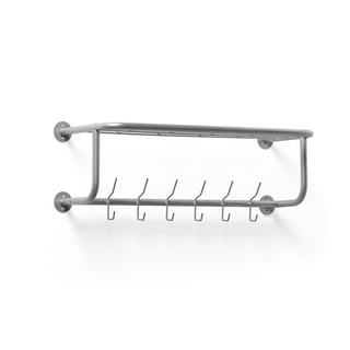 Hatthylla OLDHAM, 800x300x240 mm, silver