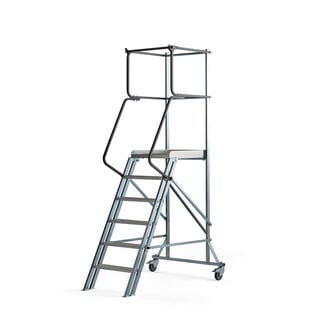 Arbeidsplattform ALOFT på hjul, 6 trinn, H1200 mm