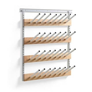 Boot hanging rack ROSA, L 1000 mm, 16 pairs