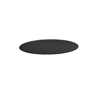 Round rug ADAM, Ø 2500 mm, dark brown