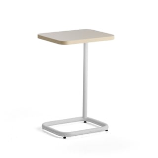 Laptopbord STANDBY, L425 B350 H647 mm, hvit/gråbeige