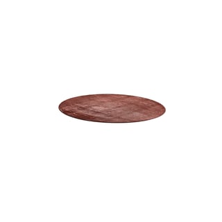 Vaip ROBIN, Ø 2000 mm, roostepunane