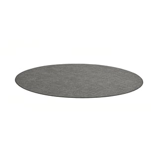 Okrągły dywan MELVIN, Ø 2500 mm, jasnoszary