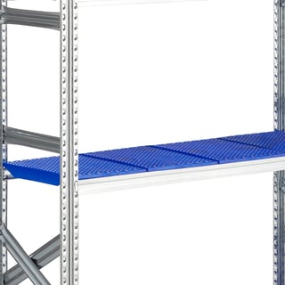 Aukahilla úr plasti, 1200x400 mm, blá