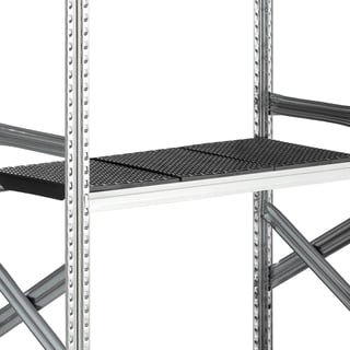 Plasthylde TRANSFORM, 900x400 mm, sort