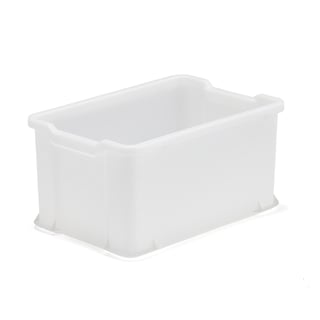 Module plastic box PRYCE, 600x400x330 mm, 51 L,white