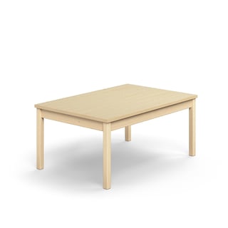 Bord DECIBEL, 1200x800x530 mm, ljuddämpande högtryckslaminat, björk