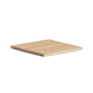 Einlegeboden für Bücherregal QBUS, 362 x 378 mm, 1 Stk. , Eiche