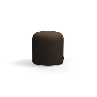 Puff VARIETY, tyg Blues CSII, mörkbrun