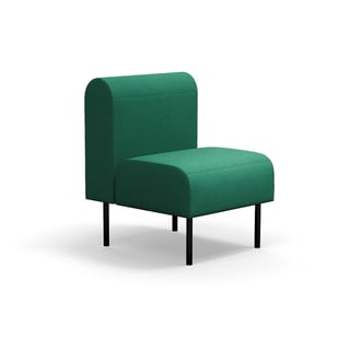 Modular sofa VARIETY, 1-seater, fabric Blues CSII, green turquoise