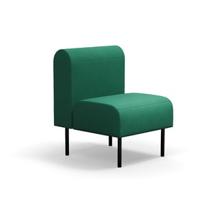 Modular sofa VARIETY, 1-seater, fabric Blues CSII, green turquoise