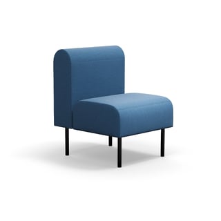 Modulsofa VARIETY, 1-Sitzer, Stoff Pod CS, blau
