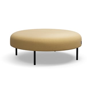 Stolička VARIETY, Ø 1200 mm, potahová látka Pod CS, žlutá