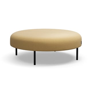 Stolička VARIETY, Ø 1200 mm, potahová látka Pod CS, žlutá