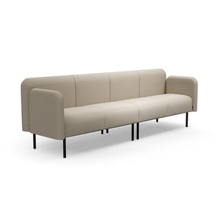 Sofa VARIETY, 4-seter, stoff Pod CS, sand