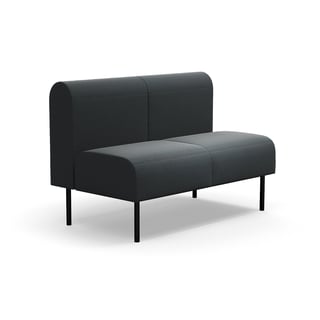 Moduļu dīvāns VARIETY, divvietīgs, audums Pod CS, antracīta