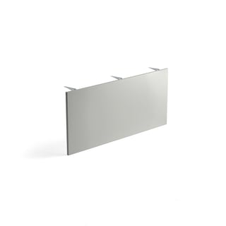 Frontpanel QBUS, L1200 H500 mm, lys grå