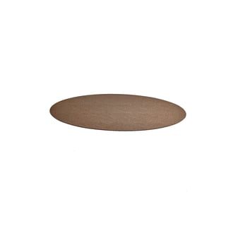 Round rug COLIN, Ø 3000 mm, brown