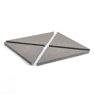 Akustična plošča PATTERN, 600x600x20 mm, 4 kosi v paketu, bež