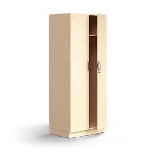 Riidekapp QBUS soklil, 2020 x 800 x 570 mm, lukuga, kask