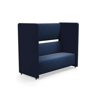 Pohovka CLEAR SOUND, 3-miestna, látka Pod CS, navy blue
