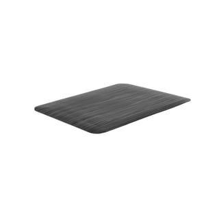 Pretnoguruma darba paklājs STRETCH, 600x900mm, melns