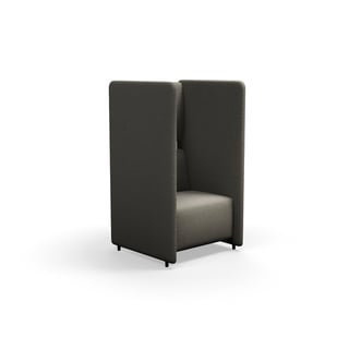 Atzveltnes krēsls CLEAR SOUND, 1-vietīgs, audums Pod CS, taupe