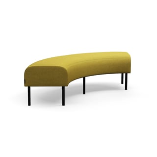 Modulares Sofa VARIETY, 90° Ecke, Stoff Blues CSII, gold