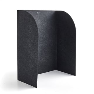 Skärmvägg FILTER, golvstående, grå